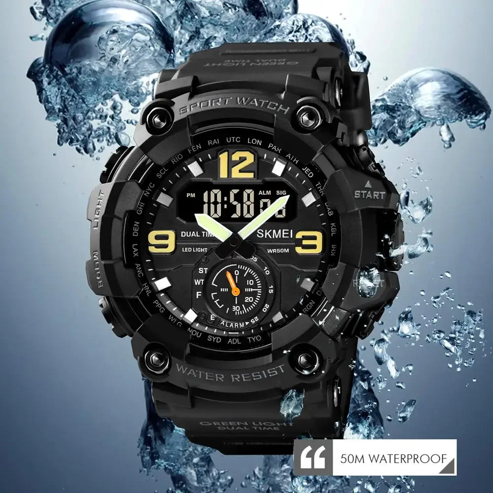 Wodoodporny Militarny Zegarek Cyfrowy ⌚